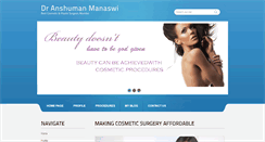Desktop Screenshot of anshumanmanaswi.com